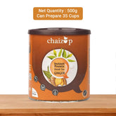 Chaizup Premium 1 Min Instant Ginger Tea Premix - 500gm Can, 17.6 Ounce | Just Add Hot Water - Assam Adrak Chai Powder | Low Caffeine, No Added Color - Home Like Tea